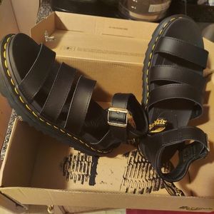 Dr martens airwair sandals with bouncing soles